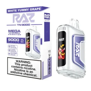 White Yummy Grape - Raz TN9000
