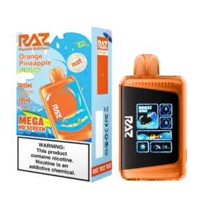 Orange Pineapple RAZ LTX 25K Punch Edition Disposable Vape